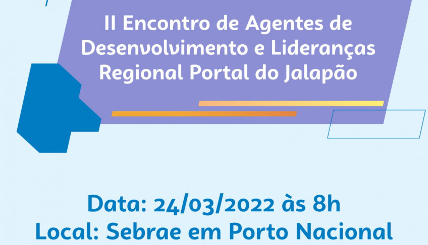 ASN Tocantins - Agência Sebrae de Notícias